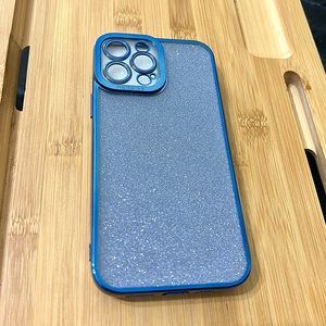 NEW Sparkly Blue Case for iPhone 13 Pro Max